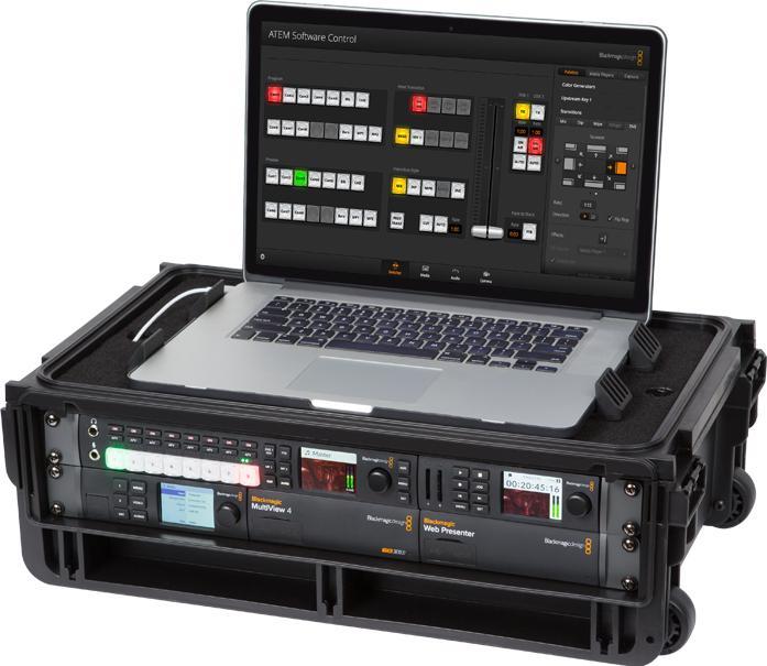 Produktbild SKB 1-iSF2U Studio Flyer 2.0 draagbaar rack 2HE (2 HE)