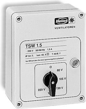 Produktbild Helios HELI TSW3,0 Trafo-Drehzahlsteller IP20 I max.3,0A