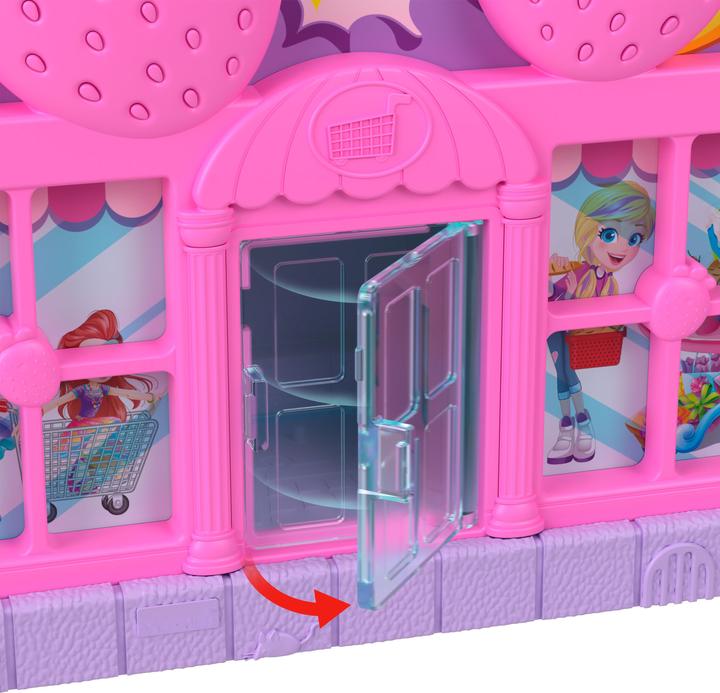 Actual product image Polly Pocket Pollyville food market