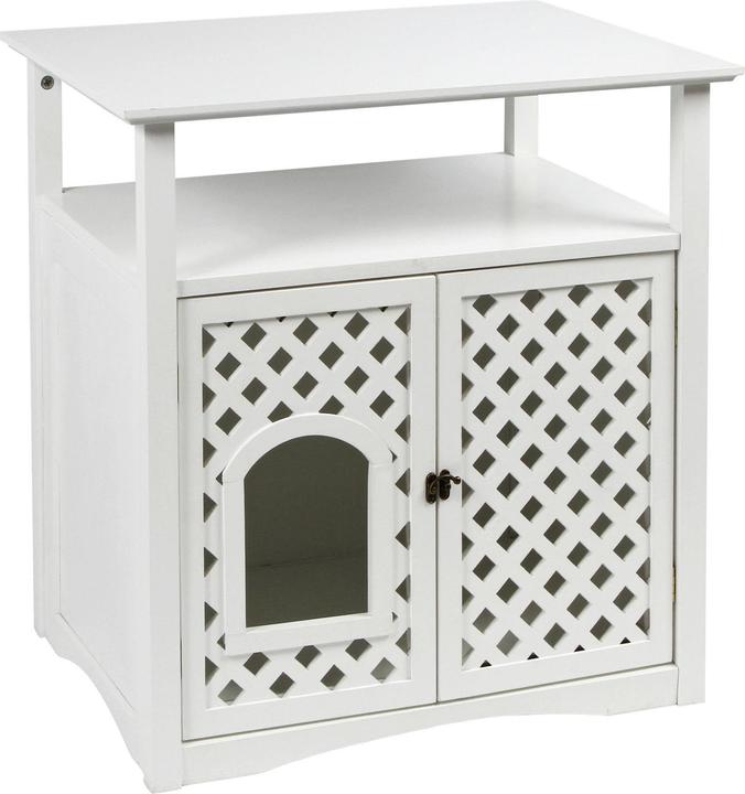 Actual product image Kerbl Cat house for litter tray Helena (Cat litter box closed)