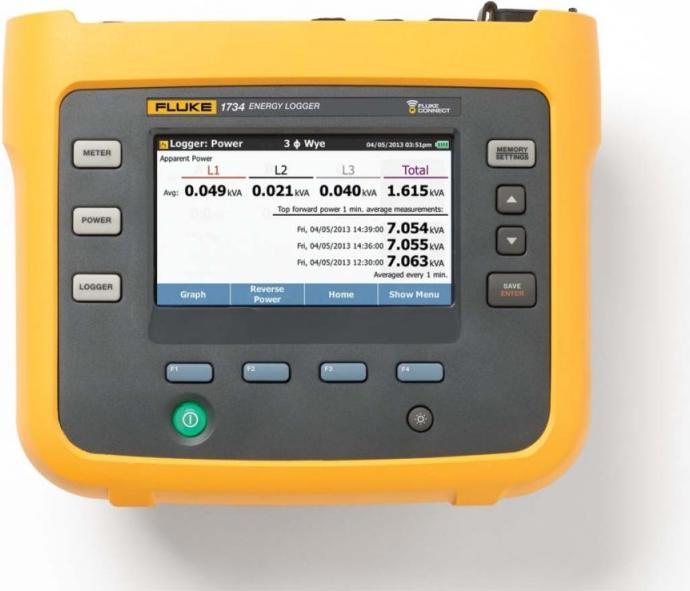 Image du produit Beha Amprobe BEHA FLUKE 1734/B Enregistreur d'énergie portable (sans pinces ampèremétriques)