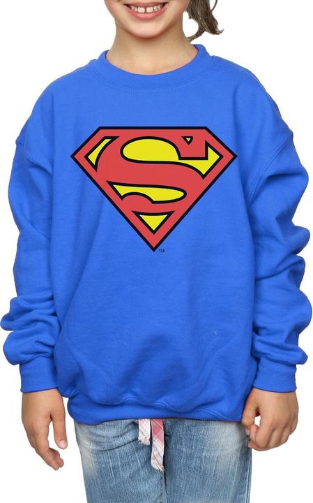 Produktbild Superman Logo Sweatshirt Mädchen (152, 158)