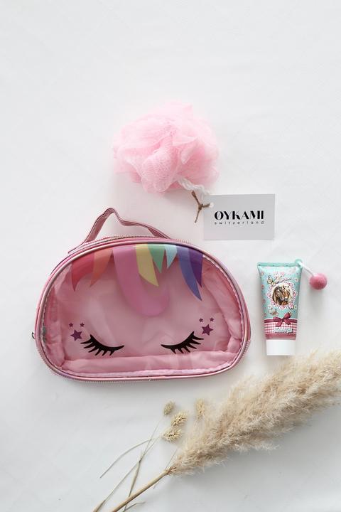 Actual product image Oykami Geschenkbox Mädchen "Einhorn Kosmetiktasche"