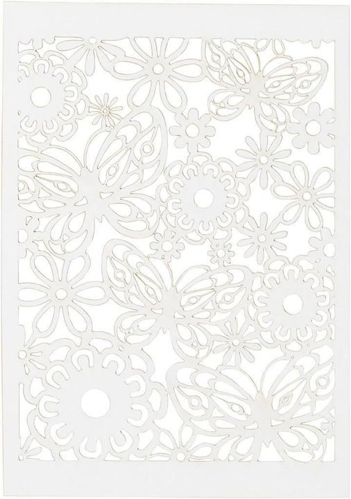 Creativ Company Spitzenpapier weiss (200 g/m², 10 x)