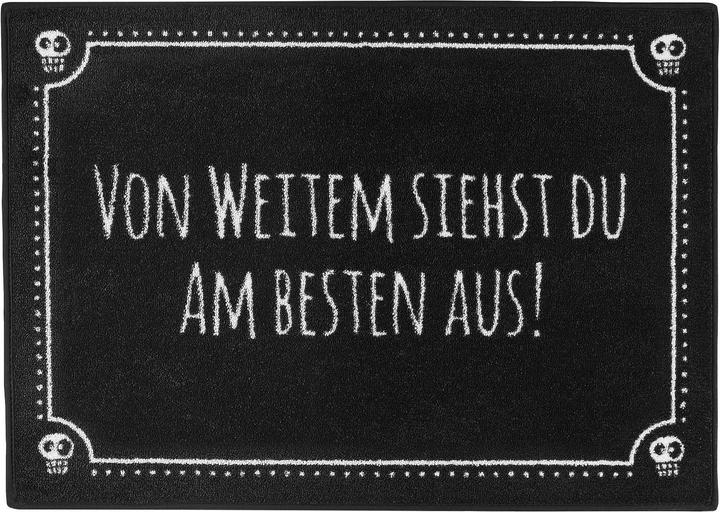 Produktbild Pechkeks Fussmatte schwarz, 70 x 50 cm (70 x 50 cm)