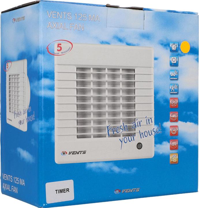 Immagine prodotto Suprex Ventilatore da parete con timer e persiane 22W