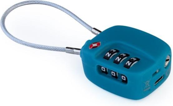 Actual product image Boompods LOCK TSA Bag Tracker Ocean Blue (iOS)