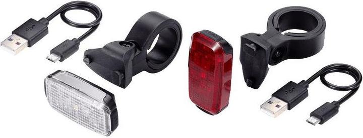 Immagine prodotto BBB SpotCombo, set di lampade per biciclette (4 lm, 18 lm)