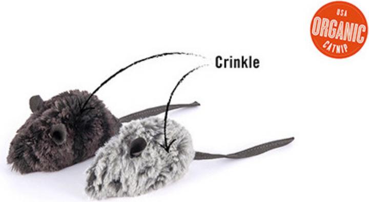 Immagine prodotto P.L.A.Y. Feline Frenzy - Giocattolo per gatti - Topi (2) (Gatto di peluche)