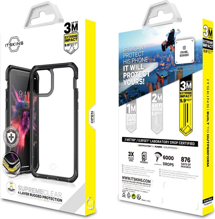 Actual product image Itskins Supreme Clear (Apple iPhone 11 Pro Max)