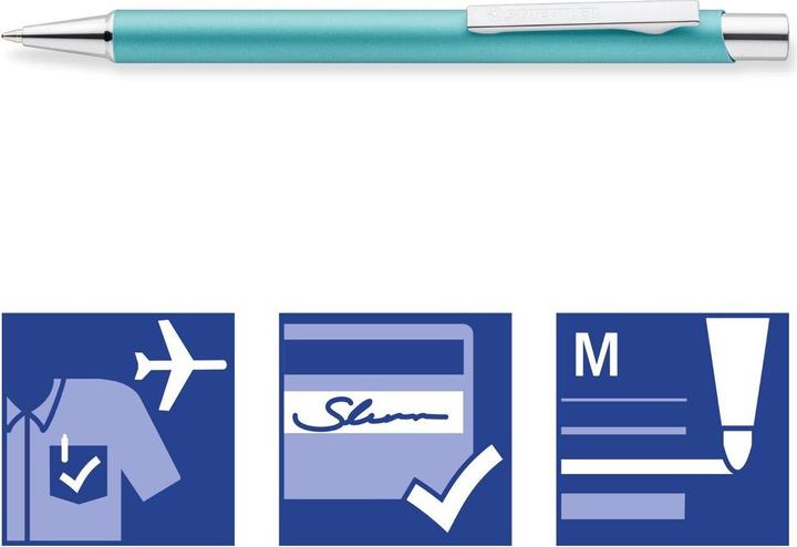 Immagine prodotto Staedtler biros elance 421 45 retrattile, blu pacifico (Blu Pacifico, 1 x)