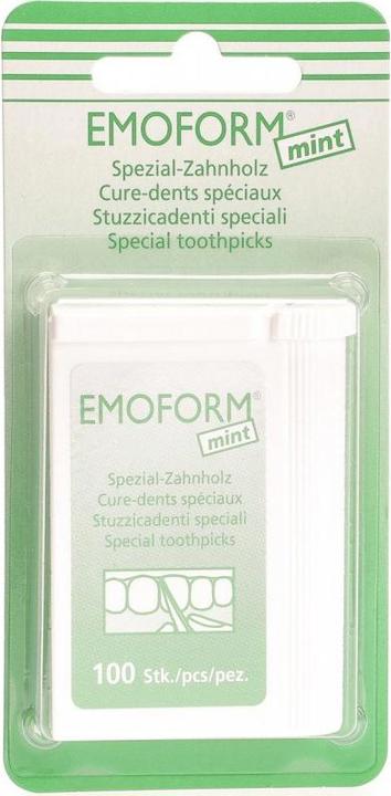 Image du produit Emoform Zahnhölzer mint (100 x)