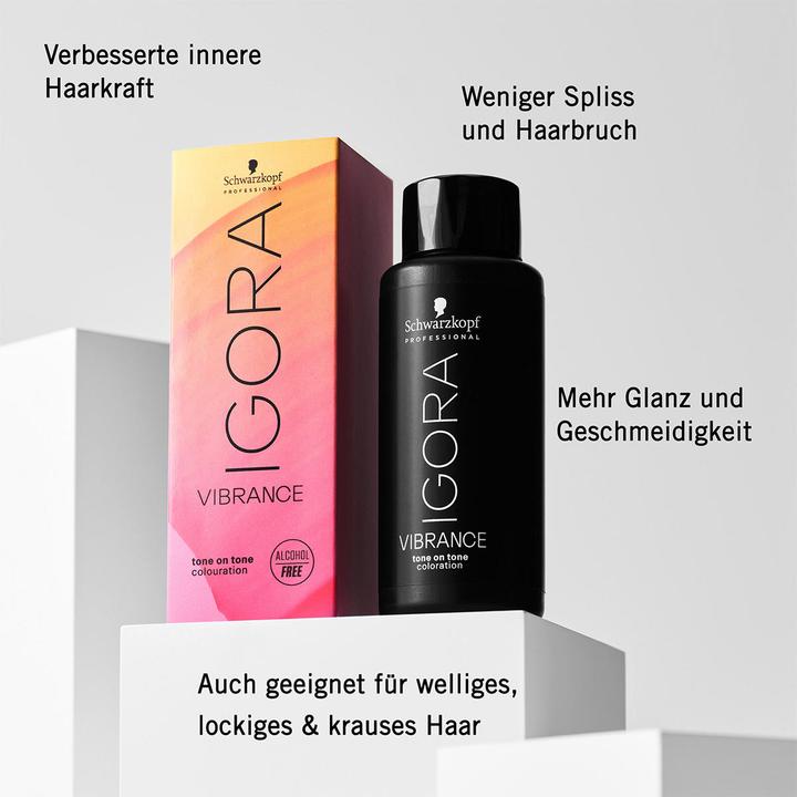 Produktbild Schwarzkopf Professional IGORA Vibrance Haartönung NEU (8-19 Hellblond Cendré Violett)