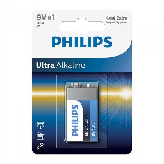 Produktbild ProPlus Ultra Alkaline Batterie 9V im Blister (1 Stk., 9V Block)