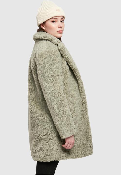 Actual product image Urban Classics Ladies Oversized Sherpa Coat (L)