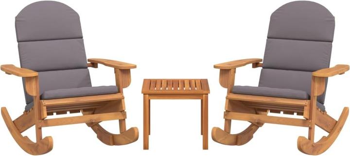 Immagine prodotto VidaXL Set di salotti da giardino a 3 pezzi Adirondack in legno massiccio di acacia