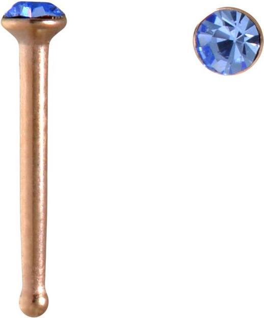 Bleu clair, Couleur or rose