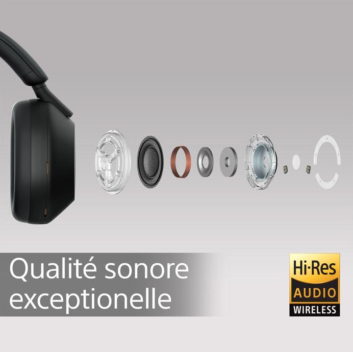 Immagine prodotto Sony WH-1000XM5 (ANC, 30 h, Senza fili, Cablato)