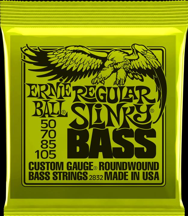 Ernie Ball Regular Slinky (4 x, E-Bass, 0.11")