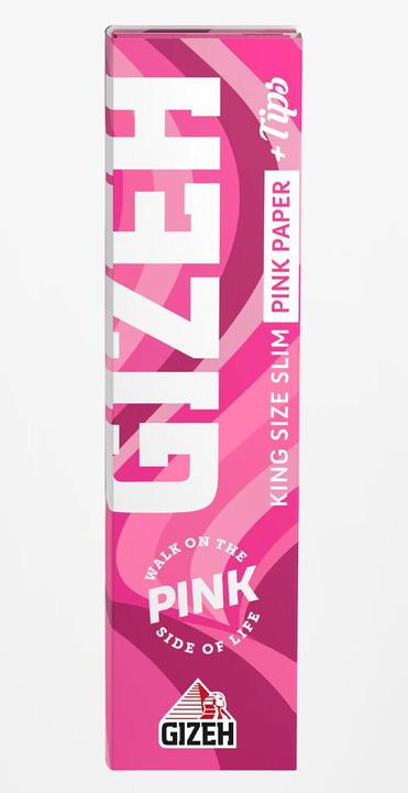 Image du produit ALL Pink King Size Slim + Tips Présentoir 26pcs