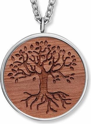 Produktbild Crystalp Decent Steel Necklace Tree of Life 30436.W2. E.03