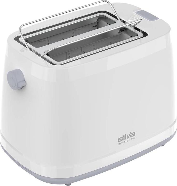 Actual product image Silva Homeline TA 2302 Toaster with bun rack White