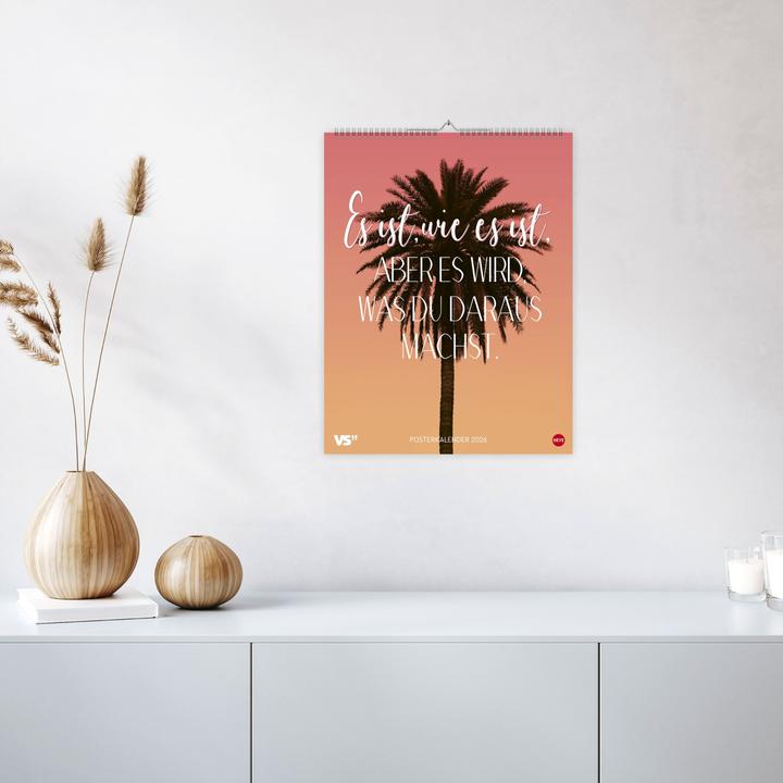 Immagine prodotto Visual Statements Posterkalender 2026 (34 x 44 cm, Copertina rigida, Tedesco)