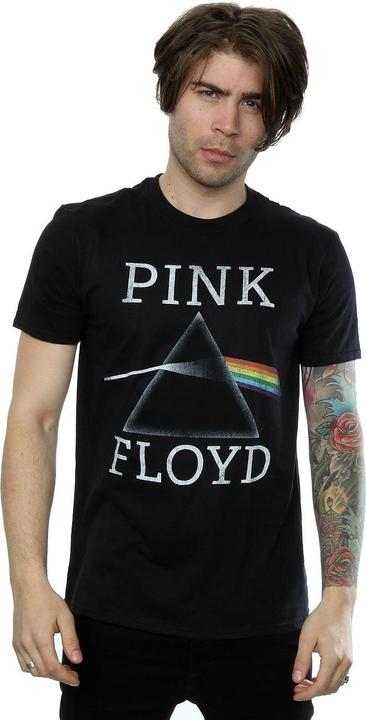 Actual product image Pink Floyd Mens Dark Side Of The Moon Prism Cotton T-Shirt (M)