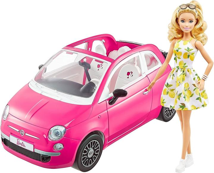 Produktbild Barbie Fiat 500 Puppe und Fahrzeug