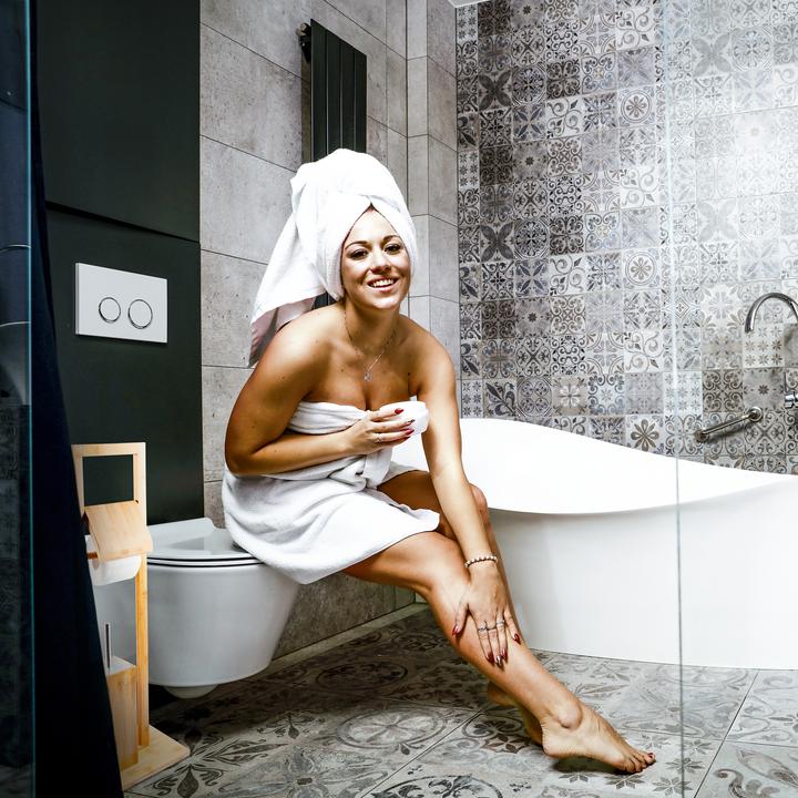 Immagine prodotto Relaxdays Set da toilette in bambù