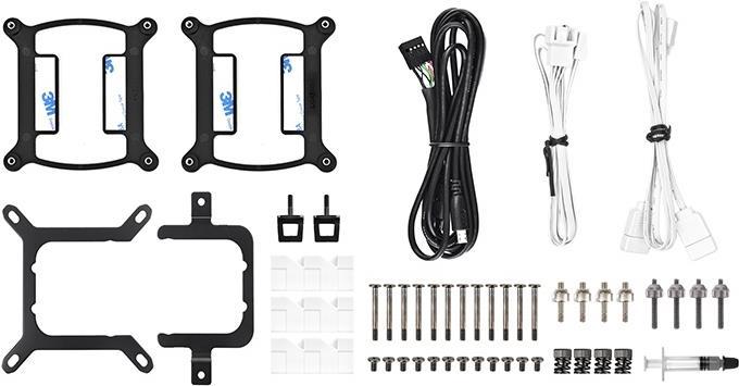 Actual product image Thermaltake TH420 V2 Ultra ARGB Sync CPU Liquid Cooler All-In-One wh