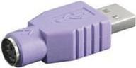 Produktbild MicroConnect USBA-M/PS2-F USB A PS2 Violett Kabelschnittstellen-/adapter