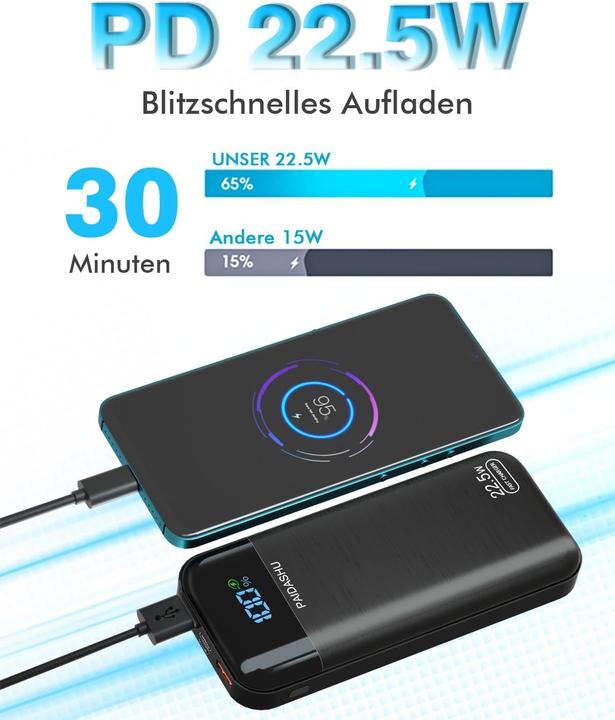 Immagine prodotto Paidashu VS2 (27000 mAh, 22.50 W, 22.50 Wh)