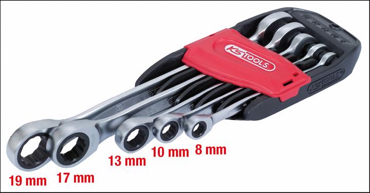 Productafbeelding KS Tools Ratel combinatiesleutelset (19 mm)