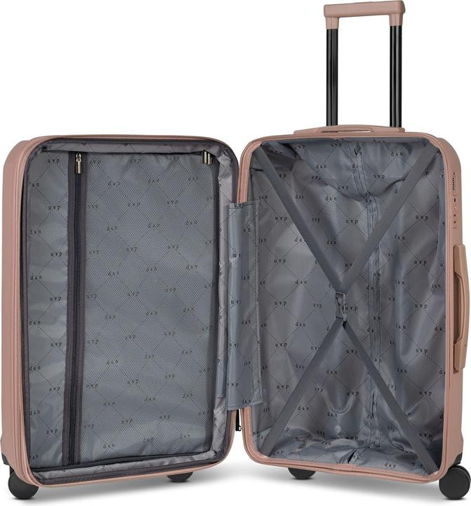 Produktbild D&N South Dakota 4 Rollen Kofferset 3-teilig mit Dehnfalte (203 l, XL (ab 115l))