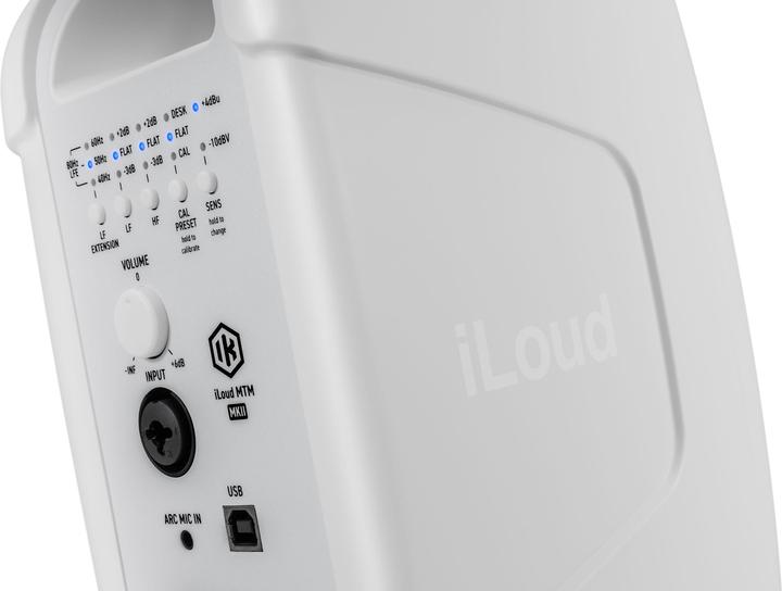 Actual product image IK Multimedia iLoud MTM MKII Immersive Bundle WHITE (Active, Pair, 1x 100 W)