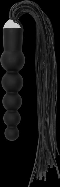 Image du produit Ouch! Black Whip avec gode en silicone incurvé