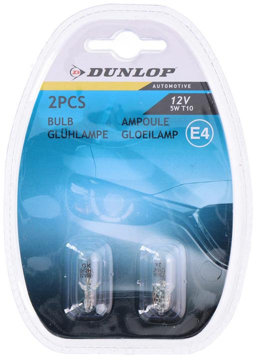 Actual product image Dunlop Carlight 12V wedge 5W T10 2pcs