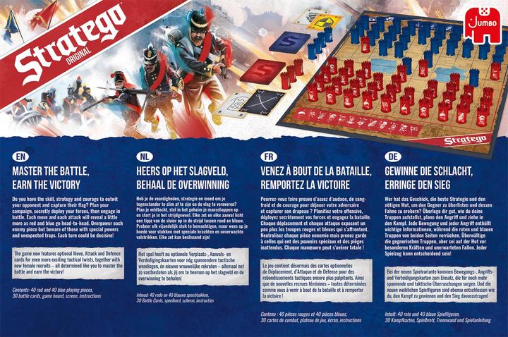 Actual product image Jumbo Stratego Original, d/f (German, English, French, Icelandic)