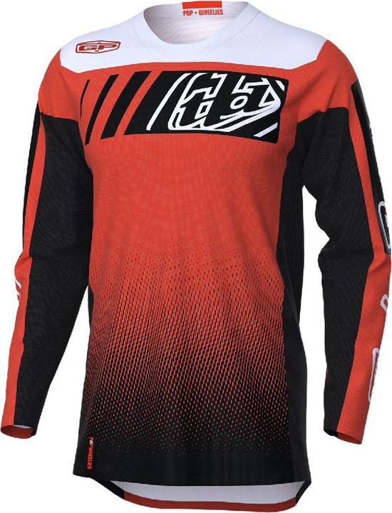 Troy Lee Designs GP Jersey, Icon, black/orange, M (M)