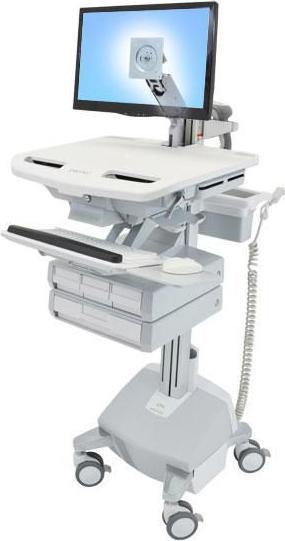 Immagine prodotto Ergotron Carrello per display LCD/tastiera/mouse/CPU/notebook/scanner di codici a barre (architettura aperta