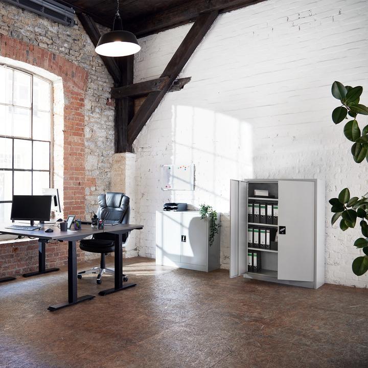 Immagine prodotto tectake Armadio di archiviazione (90 x 40 x 140 cm)