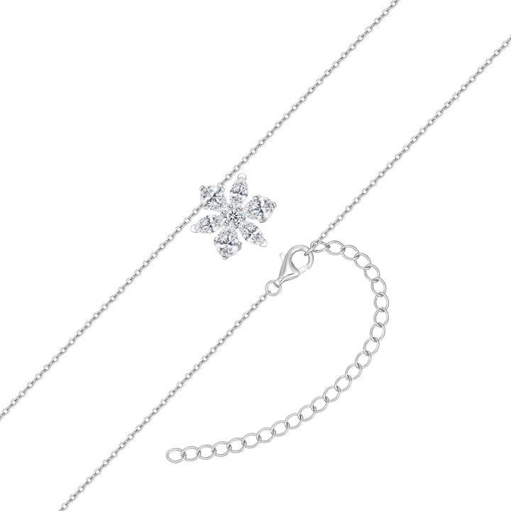 Actual product image Rafaela Donata Damen Halskette Blume - 37604 (Sterling Silver)