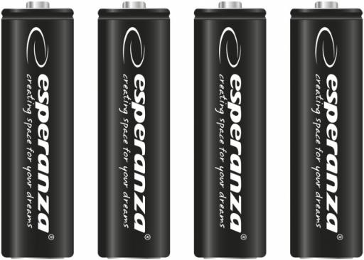 Immagine prodotto Esperanza EZA106 Batteria industriale al nichel-metallo idruro (NiMH) (4 pz., AA, 2600 mAh)