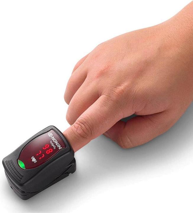 Image du produit Nonin Go2 9590 Vantage Oxymètre de pouls digital rouge