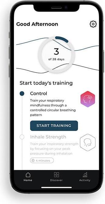 Immagine prodotto Airofit Trainer di respirazione attivo