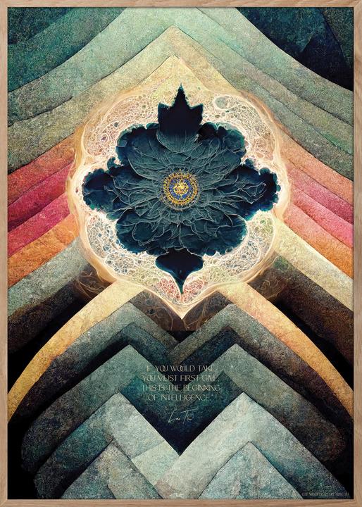 Produktbild ChiCura Beginning Of Intelligence Poster (100 x 140 cm)