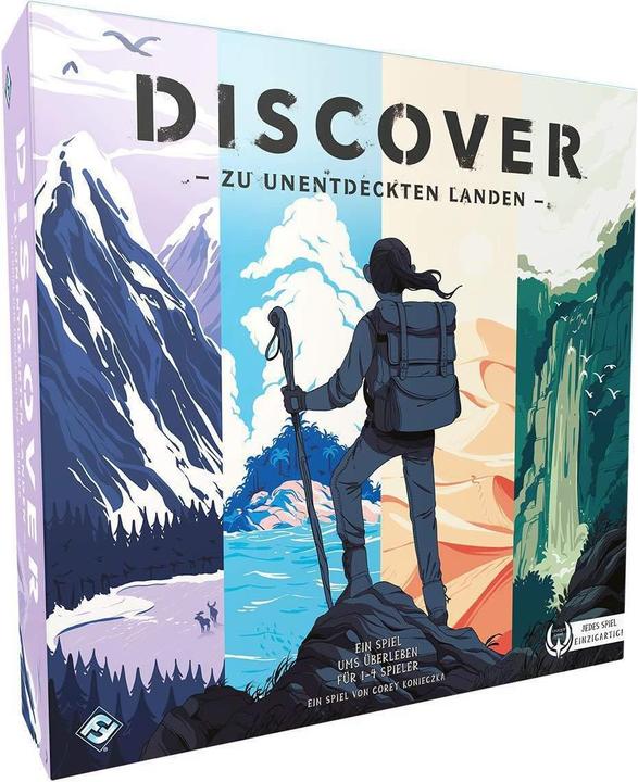 Actual product image FFG Discover: to undiscovered lands (German)