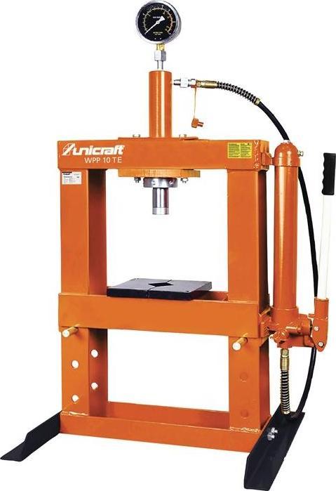 Actual product image Unicraft Workshop press WPP 10 TE 10 t 175 mm min:194 / max: 364 mm