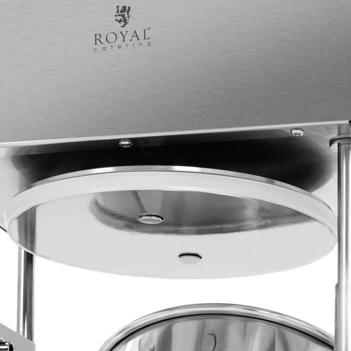 Produktbild Royal Catering Wurstfüller elektrisch 300 W 20 l Fusspedal Wurstfüllmaschine Wurstmaschine